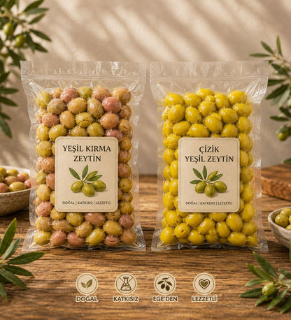 Gönültaş Zeytincilik  9 Çeşit 4.5 Kilogram Zeytin Paketi