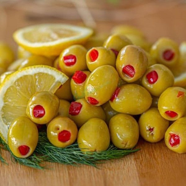 GÖNÜLTAŞ ZEYTİNCİLİK Biberli Yeşil Zeytin (5kg) (201-230 Kalibre)